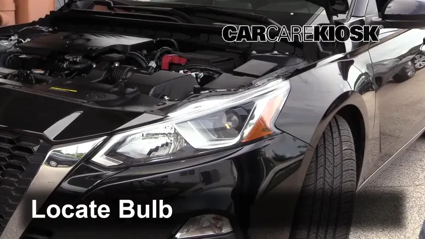 2019 Nissan Altima S 2.5L 4 Cyl. Lights Highbeam (replace bulb)